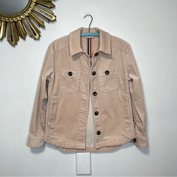 Boden Corduroy Button Up Long Sleeve Shirt Jacket - Picture 4 of 15